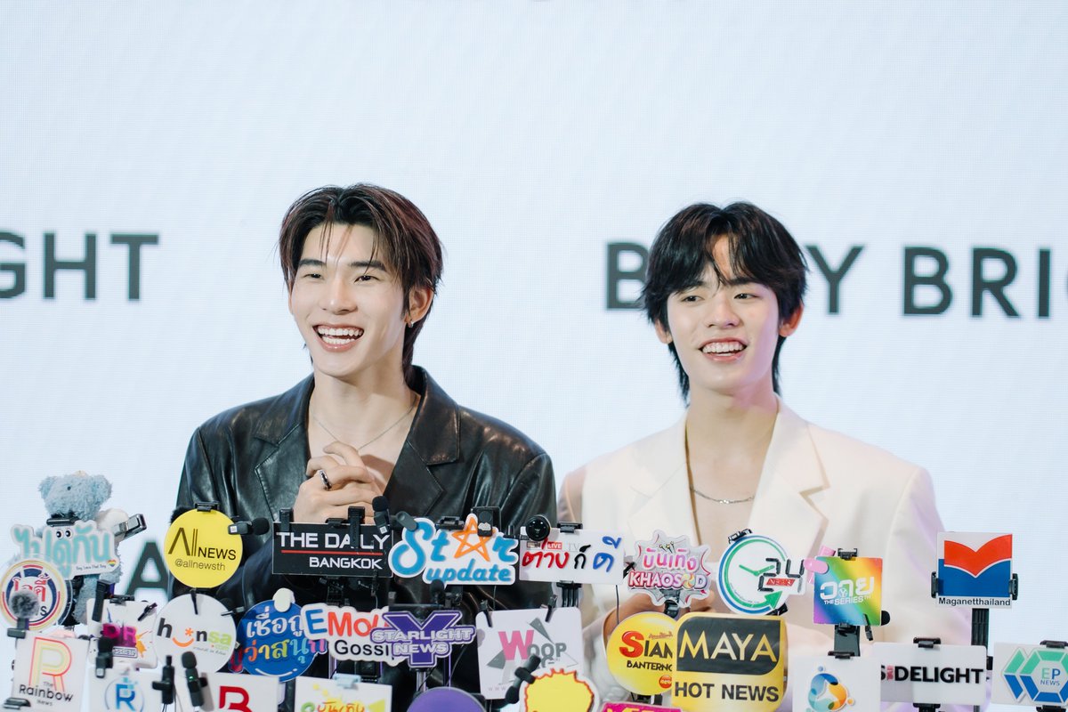 babybrightclub's tweet photo. เบบี้ขอขอบคุณพี่ๆ สื่อมวลชนทุกท่านที่ให้เกียรติมาร่วมงาน  Chemistry of Kiss #TEETEEPORLABOFLOVE กับ ‘ตี๋ตี๋’ วันพิชิต นิมิตภาคภูมิ และ ‘ป๋อ’ ศุภการ จิรโชติกุล (TEETEE-POR) Brand Ambassador คนล่าสุดของแบรนด์ Baby Bright Makeup (Lipstick) 💖

ภายในงานยังเป็นการเปิดตัวครั้งแรกของ Vitadrip Intensive Lip Balm ลิปบาล์มเนื้อเนียนนุ่ม สูตร Vegan 100% ที่ตี๋ตี๋ป๋อได้นำมาเผยเสน่ห์ความน่ารักและความชุ่มชื้นให้พี่ๆ สื่อมวลชนได้เห็นก่อนใคร 

ขอบคุณพี่ๆ สื่อมวลชนทุกท่านอีกครั้งที่มาร่วมเก็บภาพบรรยากาศและโมเมนต์ดีๆ ในวันนี้ รวมถึงช่วยส่งต่อความน่ารักของตี๋ตี๋ป๋อให้แฟนๆ ได้ติดตามกันนะคะ 🫶🏻💕

#BabyBrightMakeup #TeeTeePorBabyBright
#ChemistryofKiss #TeeTeePor #vava #วาวา