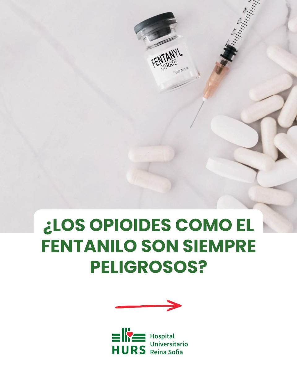 HUReinaSofia's tweet photo. 💊🔊 En nuestro último podcast #EsVerdadQue, hablamos de cómo funcionan los opioides, cuándo se utilizan y por qué es fundamental hacer un uso responsable de ellos. https://t.co/1q2OKrjdiW