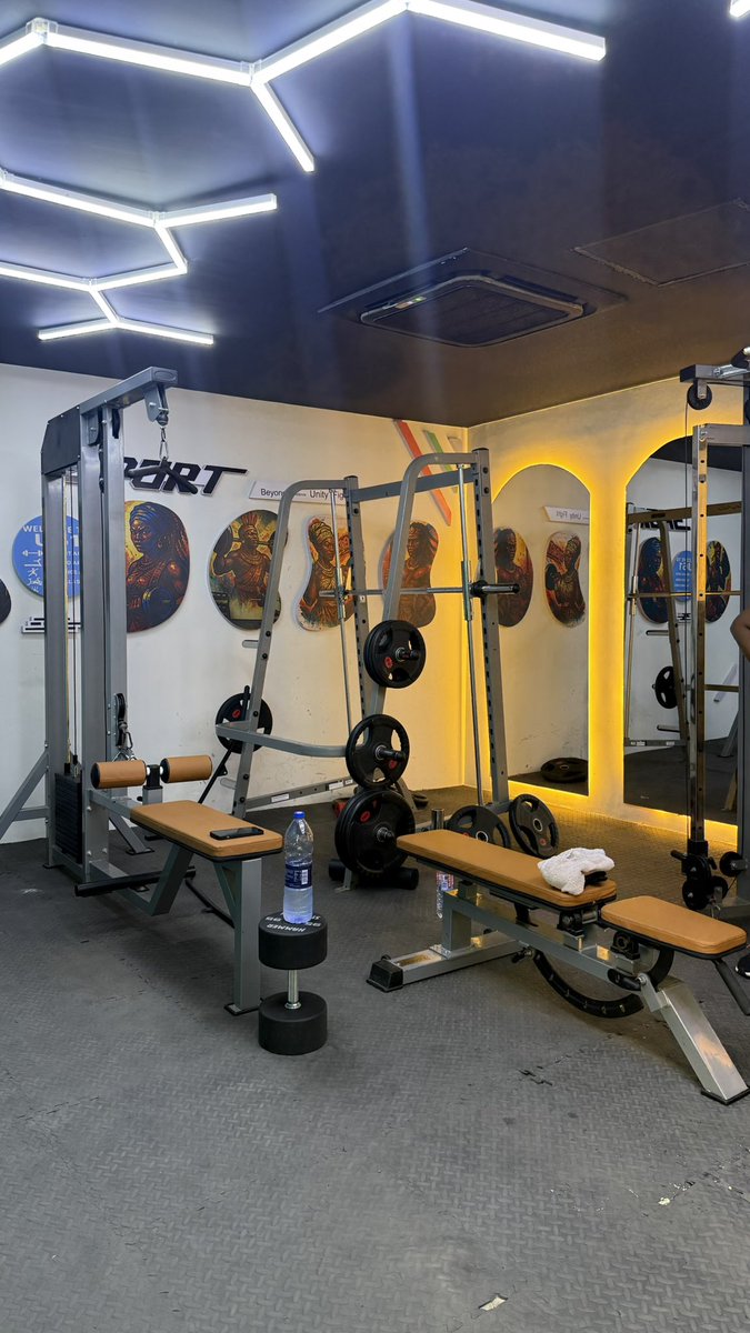 zubaidah_x's tweet photo. In the interest of me advocating for healthier habits, let me put you on to this new gym I found in Tesano. It’s costs ¢850 with a trainer. There’s a spa on site too!

Opening times are 
Mon- Sun, 5am to 10pm

📍Utopia 61, Tesano 
📞0546731572 https://t.co/IQ6f8F2bq4