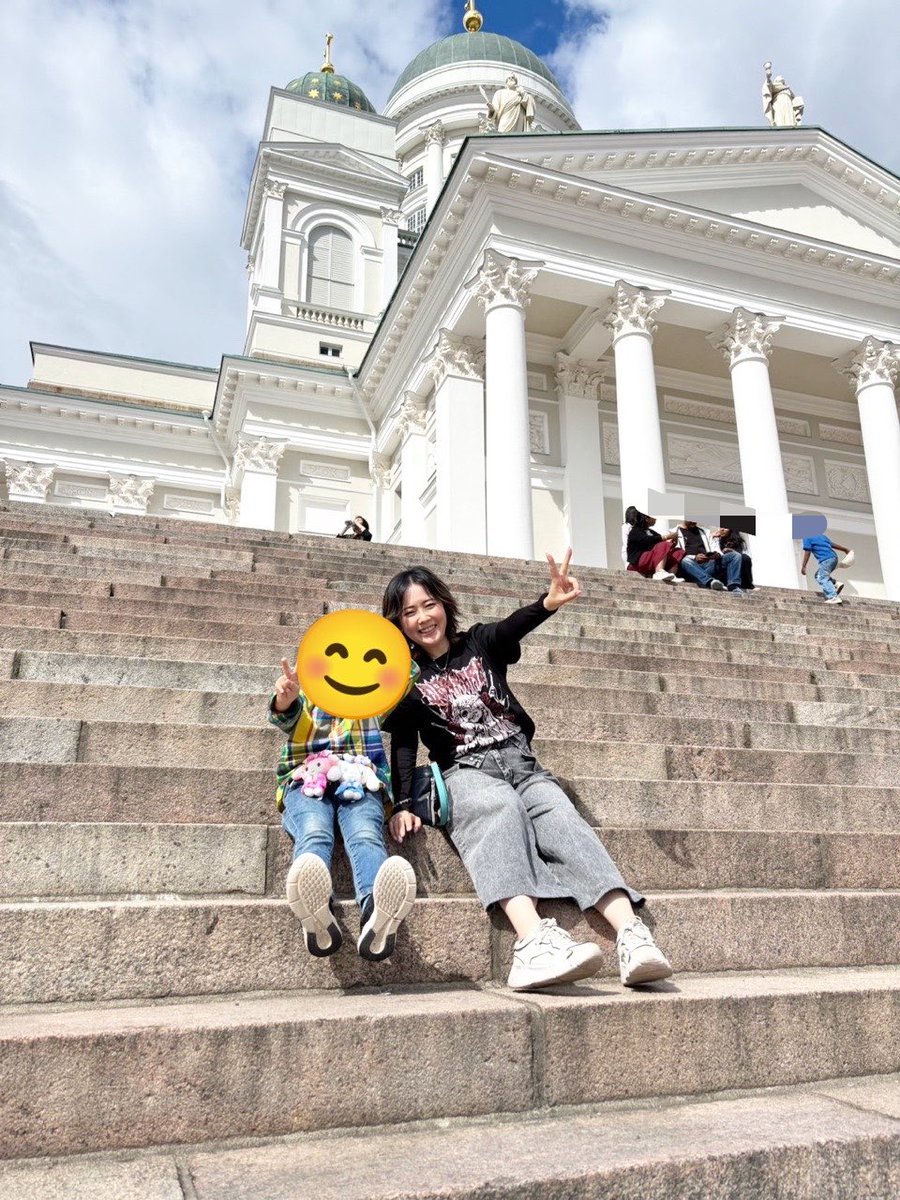 denkareha's tweet photo. 新婚旅行で訪れた国に子どもを連れて行ってきました✨🇫🇮✨
←2026  2015→ https://t.co/K1cke7eGlt