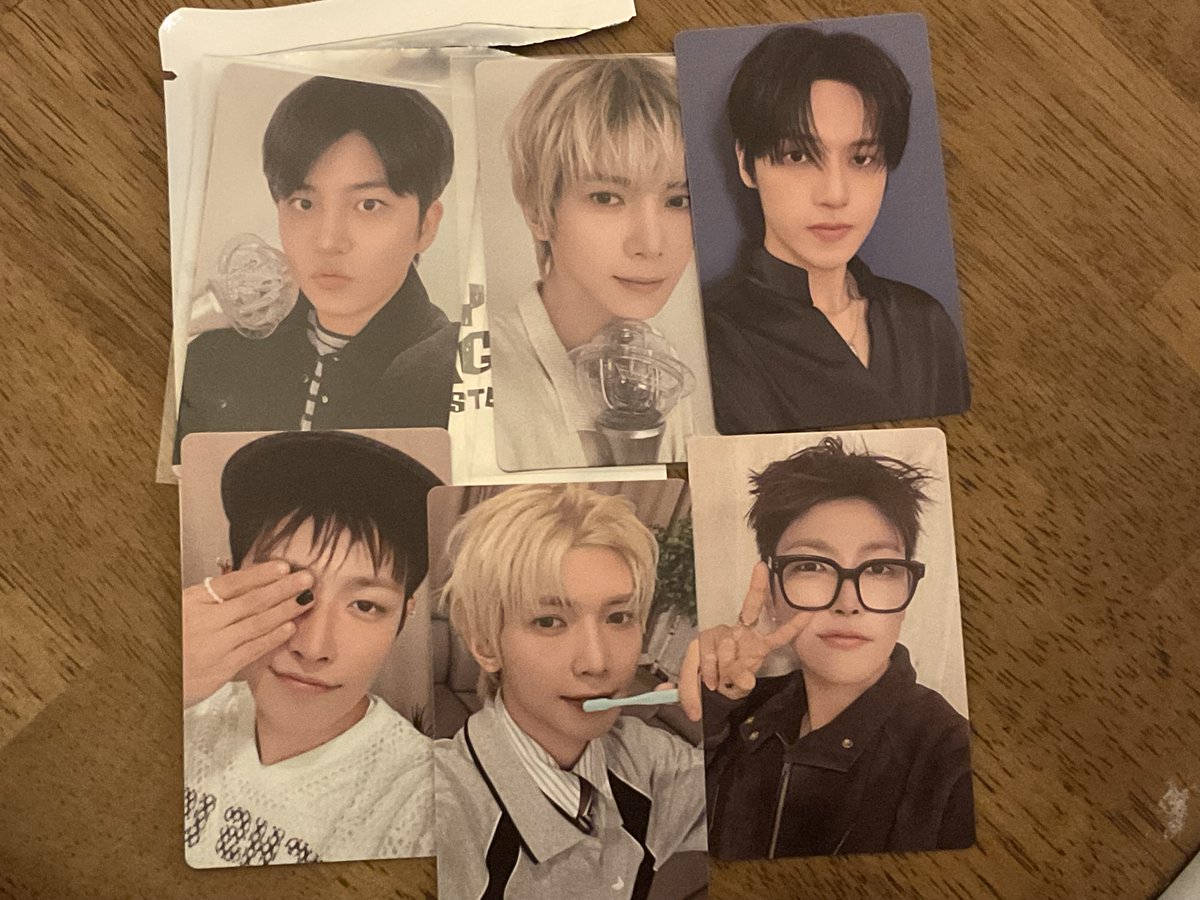 lotus_0429's tweet photo. 【交換】2026 ATEEZ FANMEETING ATINY'S VOYAGE: TINY MYSTERY IN OMOTESANDO オモカド トレカ 購入特典 ポップアップ POPUP ラントレ

 譲) ホンジュン ヨサン ウヨン ジョンホ
求) サン > ウヨン
好条件　特典↔︎ラントレ異種可

後日都内、日本ペンミ456全日手渡し
郵送も🙆‍♀️
お気軽に
 #ATEEZ交換 https://t.co/XOPGRR4DAa