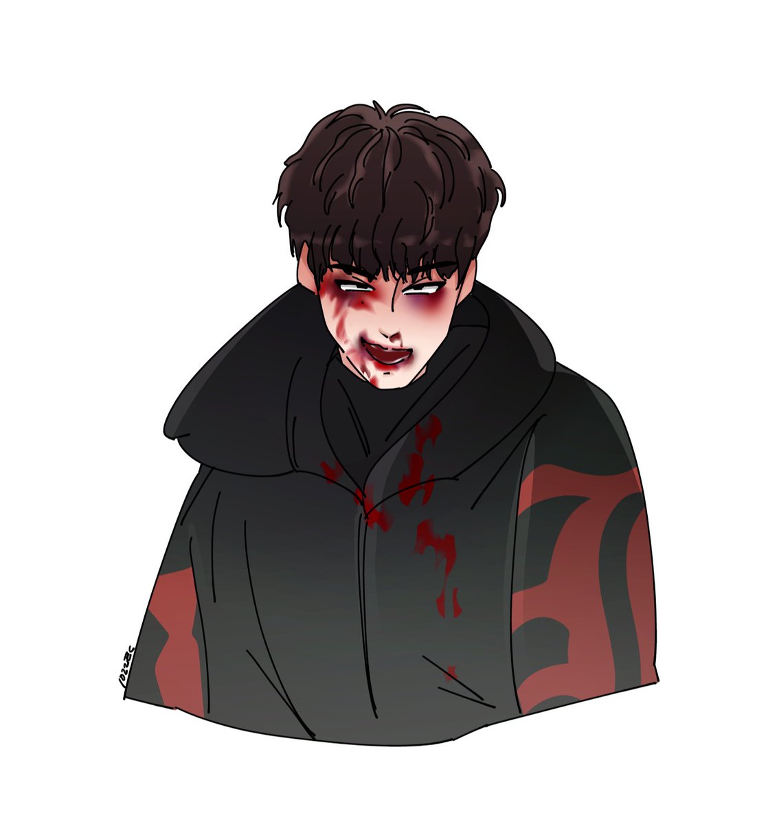 1022EC's tweet photo. //TW blood 
Han Sugang https://t.co/JAdDotsm7S