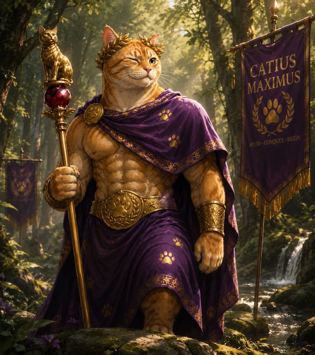 CatiusMaximusX's tweet photo. One #Cat to rule the #Robinhood Trenches 

You better know it's $CATIUS maximus.

0x70E637e2956daf721E928387a0F78fC9c393Db03 https://t.co/enhrBLUuUJ