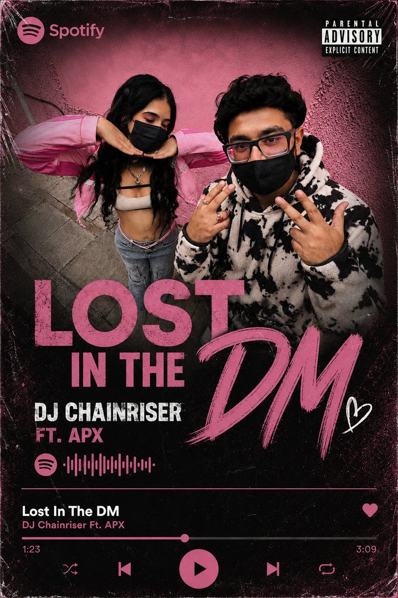 chainriser's tweet photo. 💌 It started with a DM... and turned into a story.
"Lost In The DM" is finally here. 🎧✨

DJ Chainriser Ft. APX – Lost In The DM

#djchainriser #KpopIndia #KpopParty #kpop好きな人と繋がりたい #blackpink https://t.co/Bbhjemy1Gc