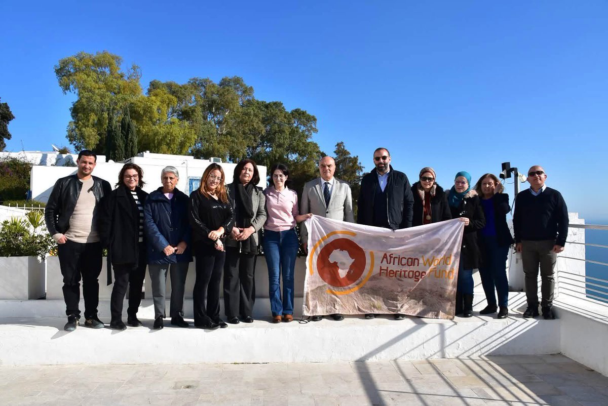 African_WH_Fund's tweet photo. A new milestone for Africa at #48COM! 🇹🇳 The Village of Sidi Bou Said is officially inscribed on the UNESCO World Heritage List. This clifftop jewel is celebrated as Mediterranean hub of cultural-spiritual inspiration, famous for its 13th-century Sufi roots &amp; iconic architecture. https://t.co/aL6qPr9XAA