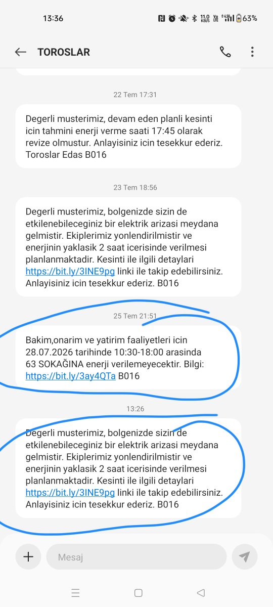 mhterol's tweet photo. @TCEnerji @enerjisa @aBayraktar1 
@toroslardestek tebrik ediyorum ayakta alkışlıyorum bizi mağdur ettiğiniz için. 28.07 de planlı bakım msj atın,  bugün elektrik kesilsin. Edebim el verse emin olun daha çok şey yazarım ama maalesef sizi bunlardan mahrum kılıyorum. https://t.co/nyhcVum5LD
