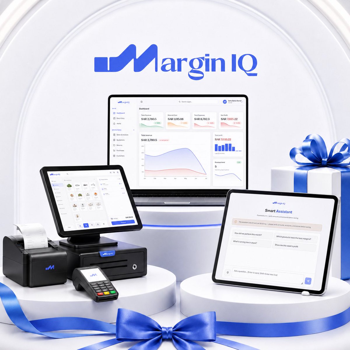 Margin_iq's tweet photo. لأول 5 عملاء فقط 🎁

حزمة #MarginIQ المتكاملة مجانًا لمدة سنة:

نظام كاشير + نظام محاسبي + مستشاري ذكي يفهم ارقامك ويساعدك على اتخاذ القرار الأفضل. 

بادر قبل اكتمال العدد. https://t.co/TfU3e5zuWH