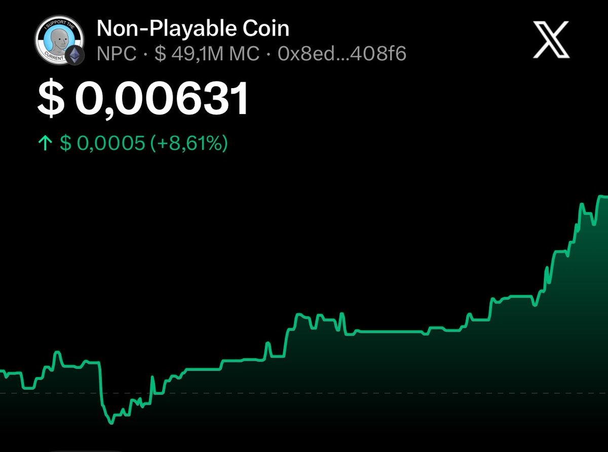0x_gm's tweet photo. cant wait for the “i told you” moment on $npc when it runs to a billion in a single day https://t.co/Csi5otXKVJ