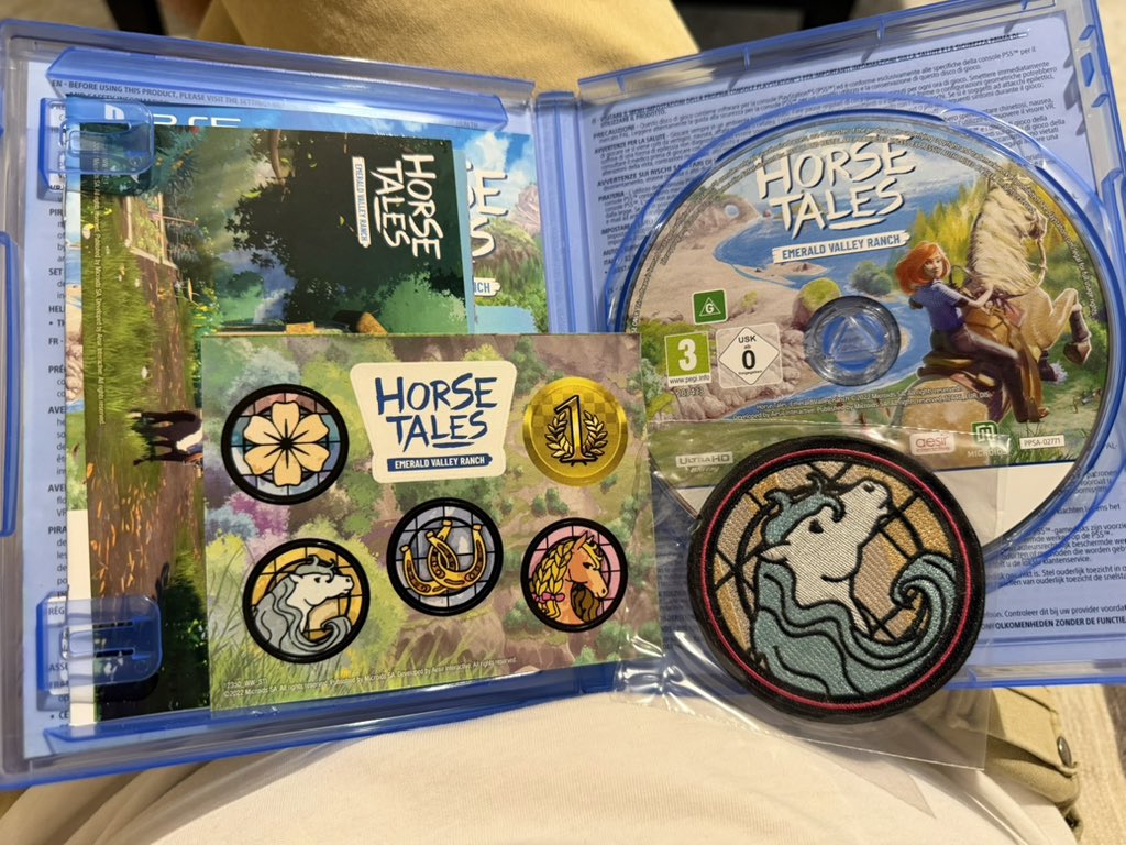 ionztomo16's tweet photo. Últimos #juegos en llegar ✌️
Da alegría abrir un juego y encontrarse con todo esto dentro 😊 #PS5 #Microids https://t.co/k1XjNvSIth