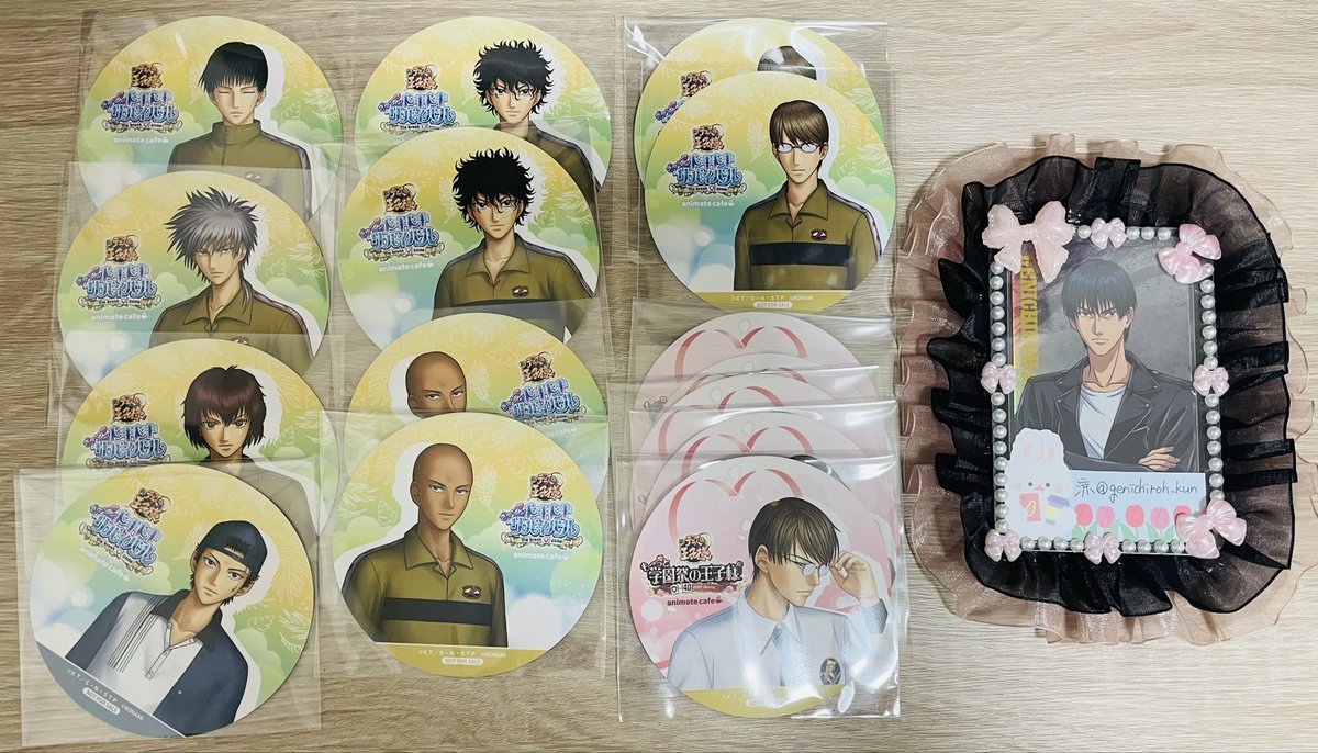 テニプリ 学プリ ドキサバ 入場特典 コースター テニプリ 学プリ