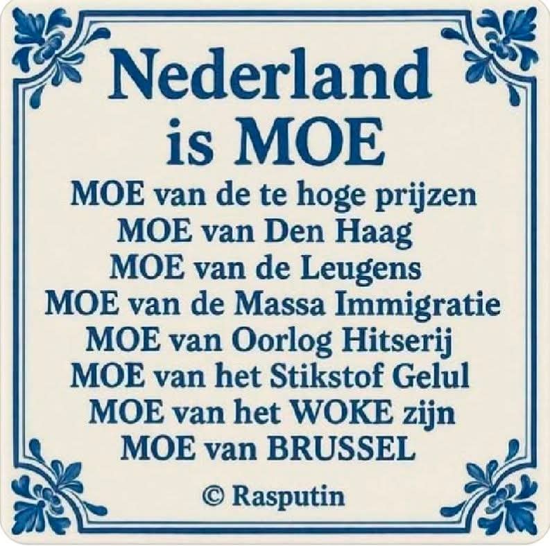 carolie06451008's tweet photo. Eens? 
#Nederland https://t.co/8OFk2nFTQE