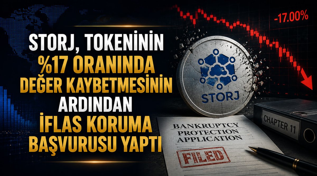 FxKNews's tweet photo. Storj, Tokeninin %17 Oranında Değer Kaybetmesinin Ardından İflas Koruma Başvurusu Yaptı
ethereum:0xb64ef51c888972c908cfacf59b47c1afbc0ab8ac #storj 
https://t.co/mOEn5zMpCy https://t.co/NIt4WkOGfT