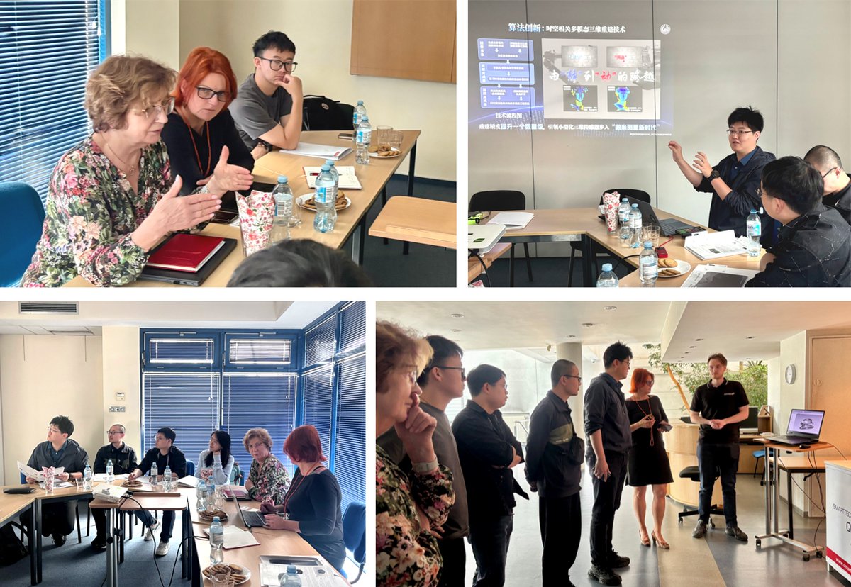 SCILab_NJUST's tweet photo. Strengthening Sino-Polish collaboration! 🇨🇳🇵🇱
Our #SCILab team visited @WUT_edu and met with Profs. M. Kujawińska & M. Trusiak. We advanced joint research on QPI & ODT, held seminars, and visited SMARTTECH3D.
Looking forward to more joint breakthroughs! 🤝🚀
#optics #NJUST #WUT https://t.co/9KUofjtMYt