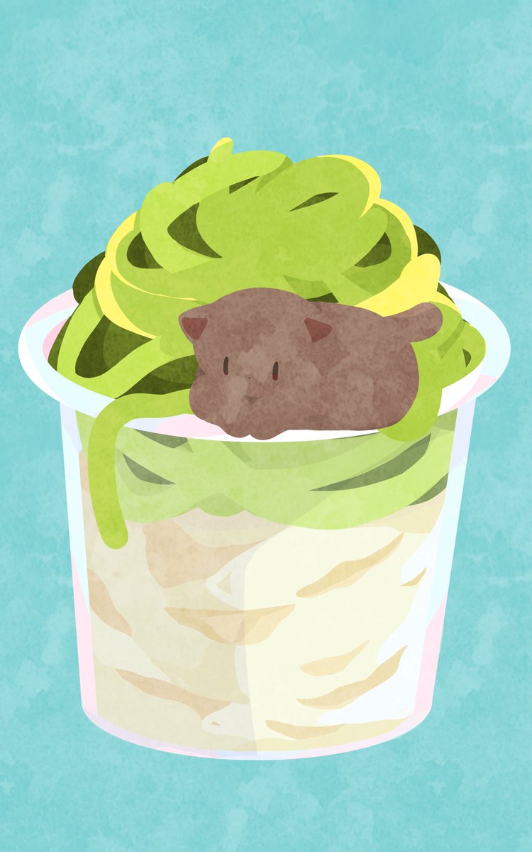 michinokusa_umi's tweet photo. 抹茶モンブランソフト🍵🍦
#イラスト #食べ物イラスト #illustrationㅤ 
#イラスト好きさんと繋がりたい #art  #猫 
#絵描きさんと繋がりたい #抹茶 #ねこ https://t.co/ZzQ6A8ySi3