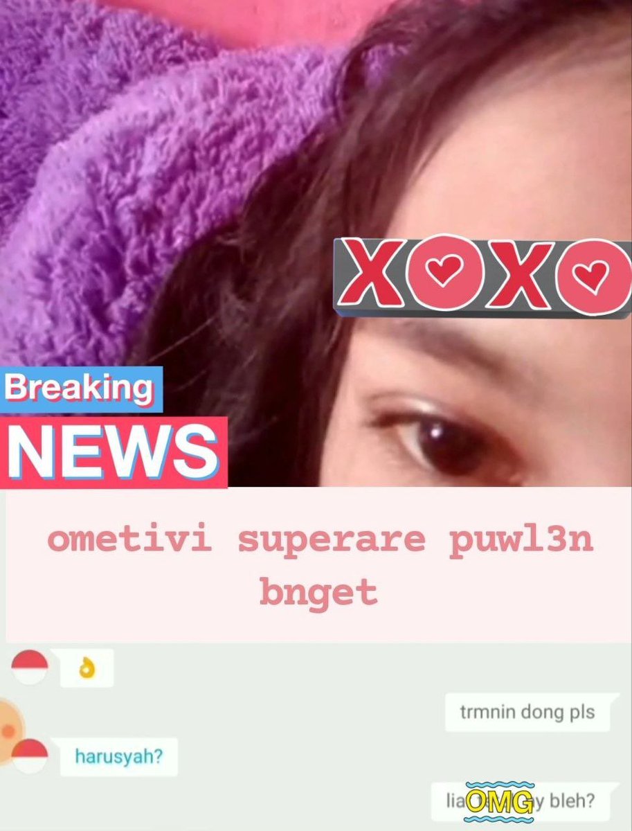 arlenesan123's tweet photo. Ome tv ada suara. https://t.co/RayItJuL38