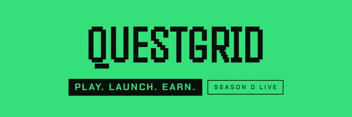 playquestgrid's tweet photo. What Questgrid and Mintara are

Questgrid is our gaming hub🎮. Play games, climb monthly leaderboards, get paid in QST and each game's own token. 50% of every game token locks on-chain for players before anyone can touch it.

🚀Mintara is our launchpad. Launch a token that's tradeable instantly, liquidity locked or burned, no rug levers.

One wallet. Two products. One rewards engine.

Season 0 is live now, with USDT rewards for participation on top of points. 

https://t.co/d9eshJ7vv4