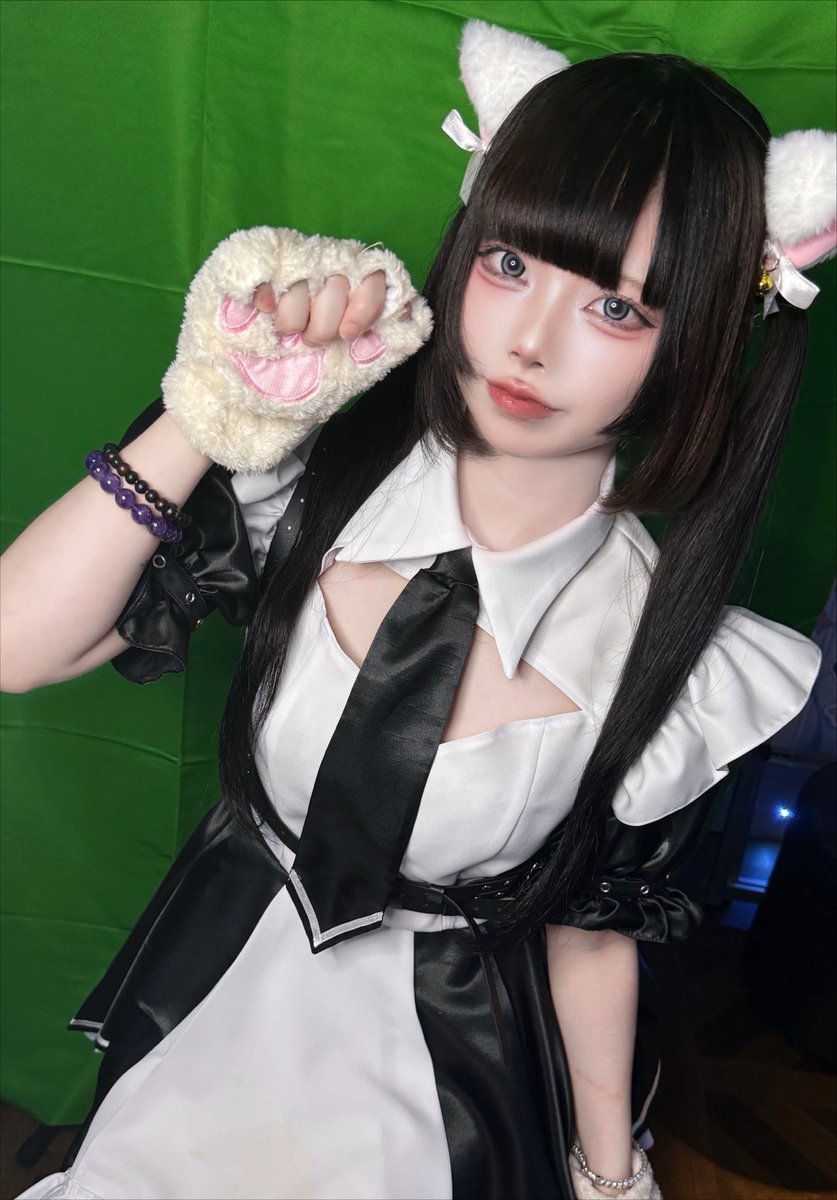 pochi_ponpoko_'s tweet photo. にゃんふぇりあ@nyanfelia さんのレセプションパーティにお邪魔しました〜！衣装魔法少女感あって可愛かった！皆も是非行ってみてね〜！ https://t.co/p6YQLTvtwu