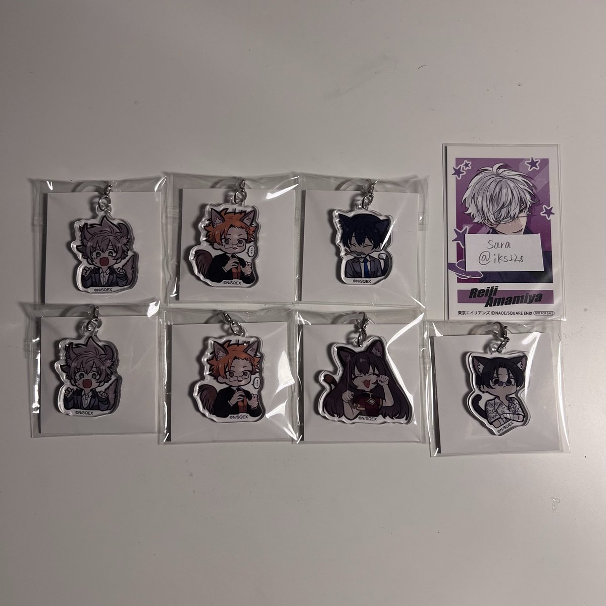 iks22s's tweet photo. 【交換】東京エイリアンズ　ねこっこ　交換

求　同種雨宮零士
譲　画像のもの

纏めての方優先
郵送希望ですが、大阪での手渡し可
お気軽にお声掛けください⋆* https://t.co/0uK8K6Dt4F