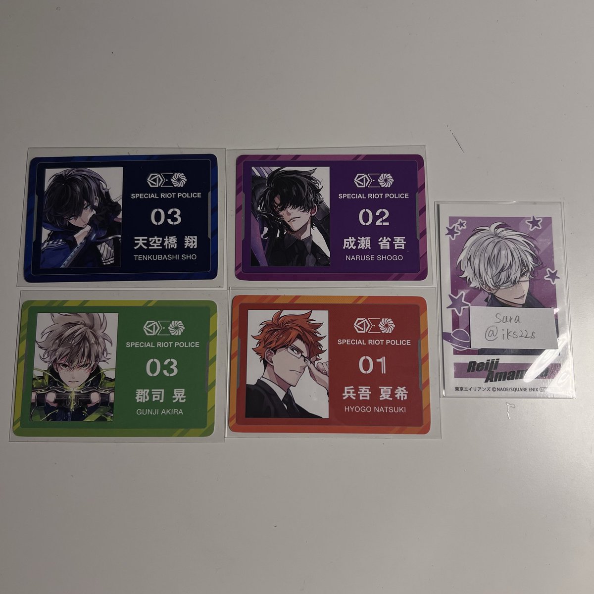 iks22s's tweet photo. 【交換】東京エイリアンズ　ねこっこ　交換

求　同種雨宮零士
譲　画像のもの

纏めての方優先
郵送希望ですが、大阪での手渡し可
お気軽にお声掛けください⋆* https://t.co/0uK8K6Dt4F