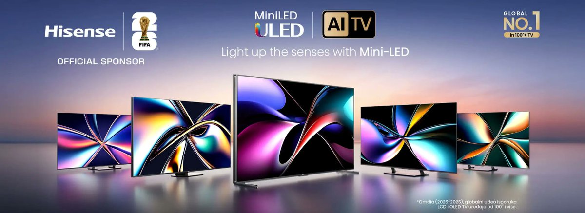 listkompjuters's tweet photo. Hisense televizori na akciji https://t.co/vDZ8GROor3 https://t.co/RwKPIhpIAq