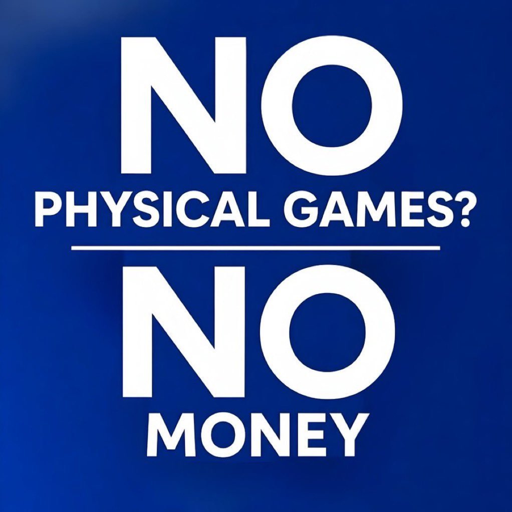 JustBeLink's tweet photo. @PlayStationES #NoDiscNoyBuy #NoDiscNoMoney https://t.co/kQJGQ0sBnF