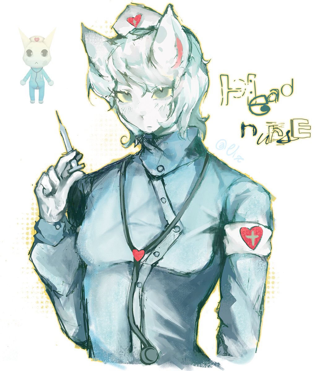 vix_z3n's tweet photo. Forgot to post it here #animalhospital #headnurse #nurse https://t.co/Yuriqwjth1