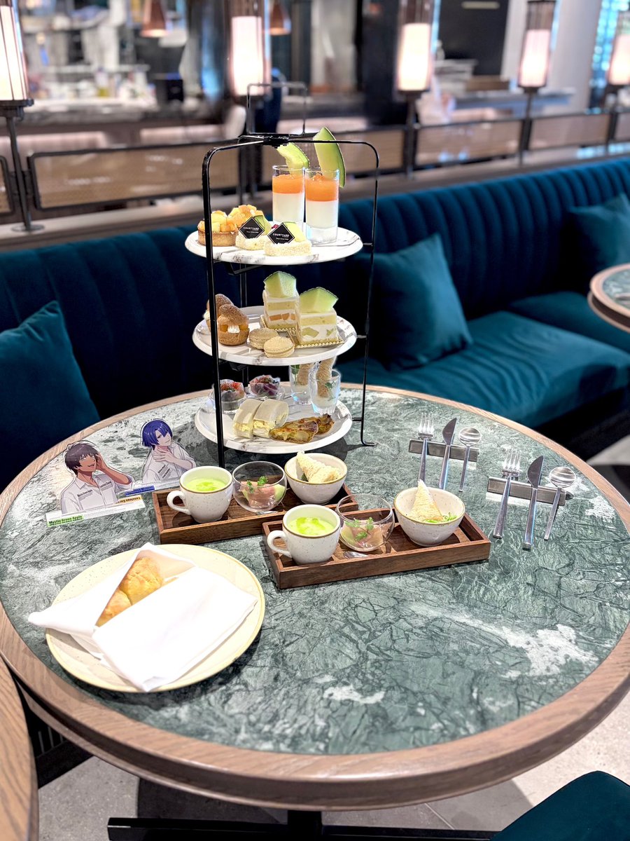 mnsrtqk's tweet photo. 📍 コートヤード・マリオット銀座東武 (銀座)

完熟桃烏龍茶がとっても美味しかった…🍑♡
メロン大好きだから超満足度高い😌💚 https://t.co/a7TR24FMHa