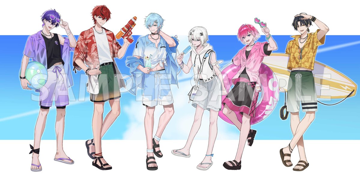 Hanami_haru330's tweet photo. 【Work】
めておら様のオリジナル楽曲『サマータイム』のMVイラストを担当致しました！
夏を感じる素敵な曲です🏝どうぞよろしくお願いします！ https://t.co/Psn9mjiyf7