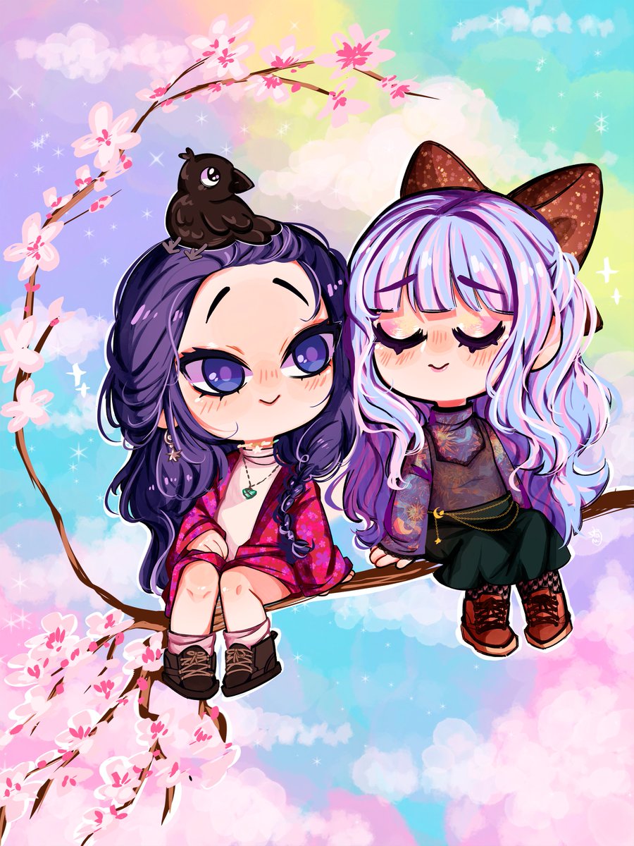 archekud's tweet photo. Hoy es el cumple de @Christerva , Reina master del Drama,  así que también tengo una pequeña ilustración que comisione para regalarle :3 https://t.co/o5UadJ4JlH