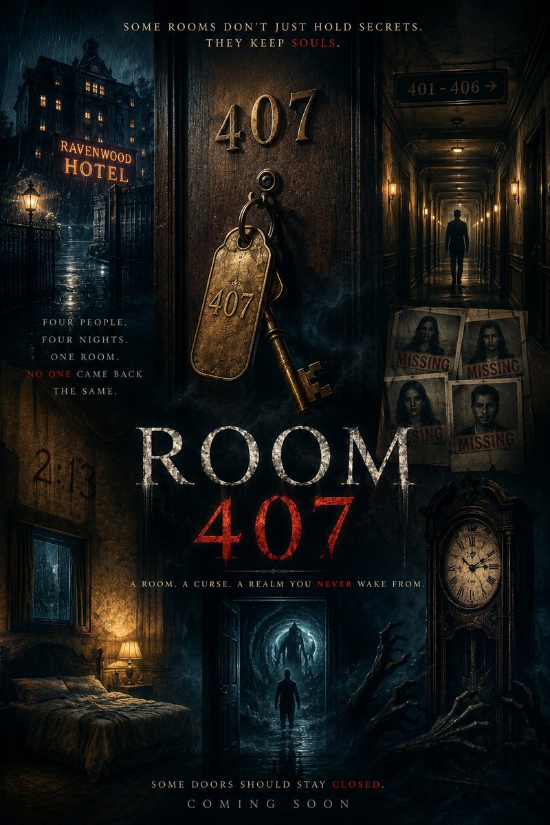 adedayo_ad72014's tweet photo. ROOM 407
Episode 15: "The Escape"

Elias slowly opened the last page of the sorcerer's journal.
Written in faded ink was the sorcerer's final message:

"The key was never written on one page. Every symbol, and every direction is scattered throughout this journal. Only when they are united will the Seven Rings reveal the path home."

Daniel finally understood. The journal wasn't meant to be read... It was meant to be solved.
For years, Elias had tried.
He unfolded hundreds of worn parchments covered with failed combinations of symbols and sketches of the wooden door.

Daniel carefully compared the journal with Elias's notes. Then something caught his attention.
"The symbols aren't arranged by page..." Daniel said.

"They're arranged by the order of the doors the sorcerer drew."

Elias stared at him..
Daniel quickly rearranged the symbols, matched the angles, and traced the final sequence.
Together, they hurried to the ancient wooden door. Following Daniel's discovery, they slowly rotated each ring into place.

Until the seventh ring clicked. The wooden door slowly creaked open. At that same moment...
Every sealed door across the spirit realm swung open.

From them emerged countless trapped souls were released,  Amelia came out and other people.. Some were already old. 

Elias stood frozen, tears streaming down his face.
"We're... free."
Daniel looked back at the journal.

On the very last line, was the sorcerer last message:

"If you are reading this, then you have succeeded where I could not." I solved the gateway... but I did not know its price. Every ounce of power I poured into creating this realm consumed my own life. By the time i could finish up, my strength,  and my remaining years had already been claimed."

"The gateway demanded a sacrifice... and I unknowingly offered my own life."

Daniel closed the journal in silence. The sorcerer had never failed to solve the puzzle.
He had simply run out of life before he could walk towards the door.

As dawn broke over the forest, Daniel, Elias, and the surviving souls stepped back into the world of the living for the first time in decades.

Behind them...
The wooden door slowly faded into the trees. As though it had never existed.

THE END.