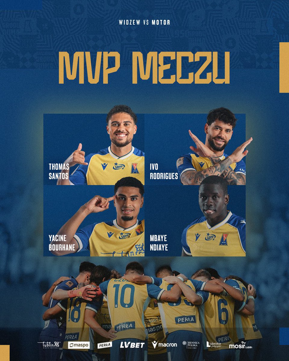 MotorLublin's tweet photo. Czas na wybór najlepszego zawodnika meczu z Widzewem 🗳️

#WIDMOT https://t.co/zintdifp3d