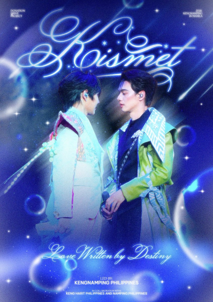 Namping_PH's tweet photo. ⭐️ Some moments are simply meant to happen.

Introducing KISMET—the official fan project by KengNamping Philippines, in collaboration with @kengnampingphil and @KengharitPh_ , for the KengNamping Fan Meeting in Manila.

🎯 Goal: ₱150,000
🌏 Open to all Ohohs worldwide

Project details will be fully disclosed once approved by the event organizers and Domundi.

Scan the QR code below to donate!

We're committed to full transparency throughout this initiative. View our transparency report here:
🔗 https://t.co/xzmSpyFvF7

#KengNampingFMinManila
#KengNamping #เก่งน้ำปิง