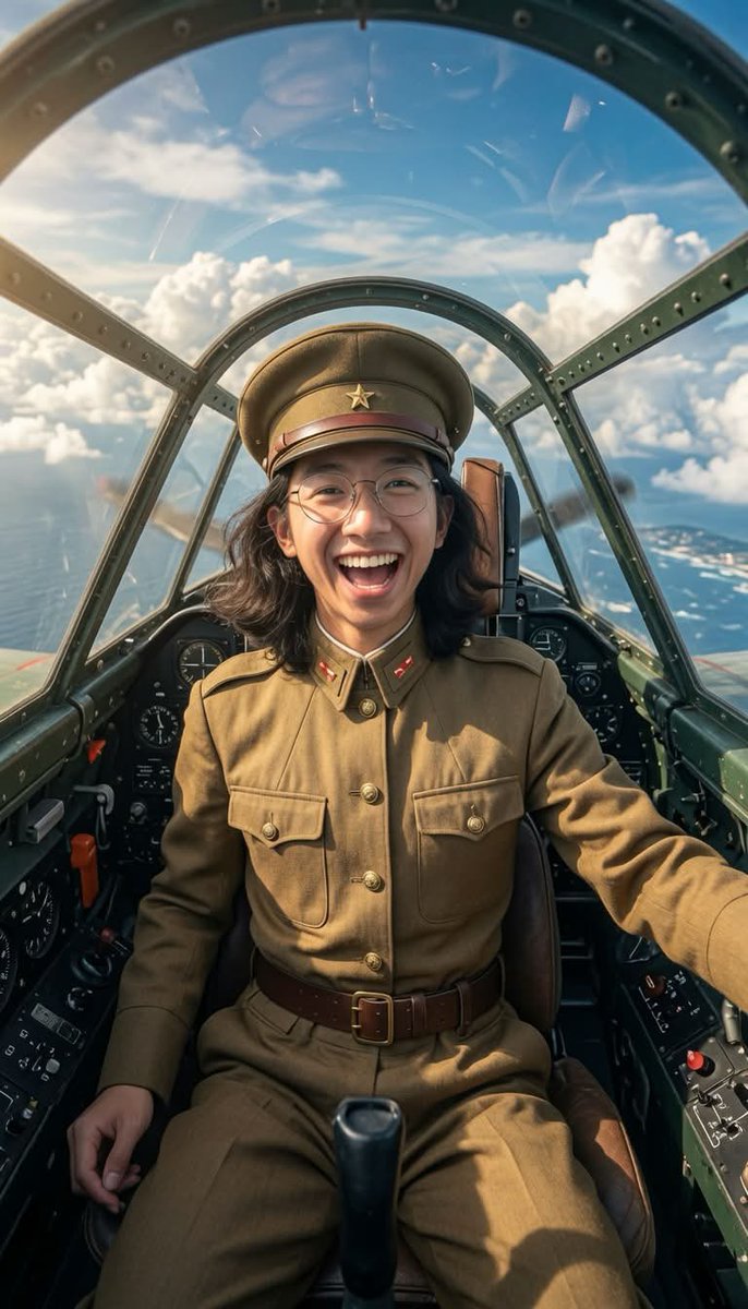 yu_sea73's tweet photo. 19歳になった❗️私はこれからも零戦に乗り、数多の敵を討ち取ります‼️
大日本帝国バンザーイ‼️🙌
大日本帝国バンザーイ‼️🙌 https://t.co/VzrWdYNJJa