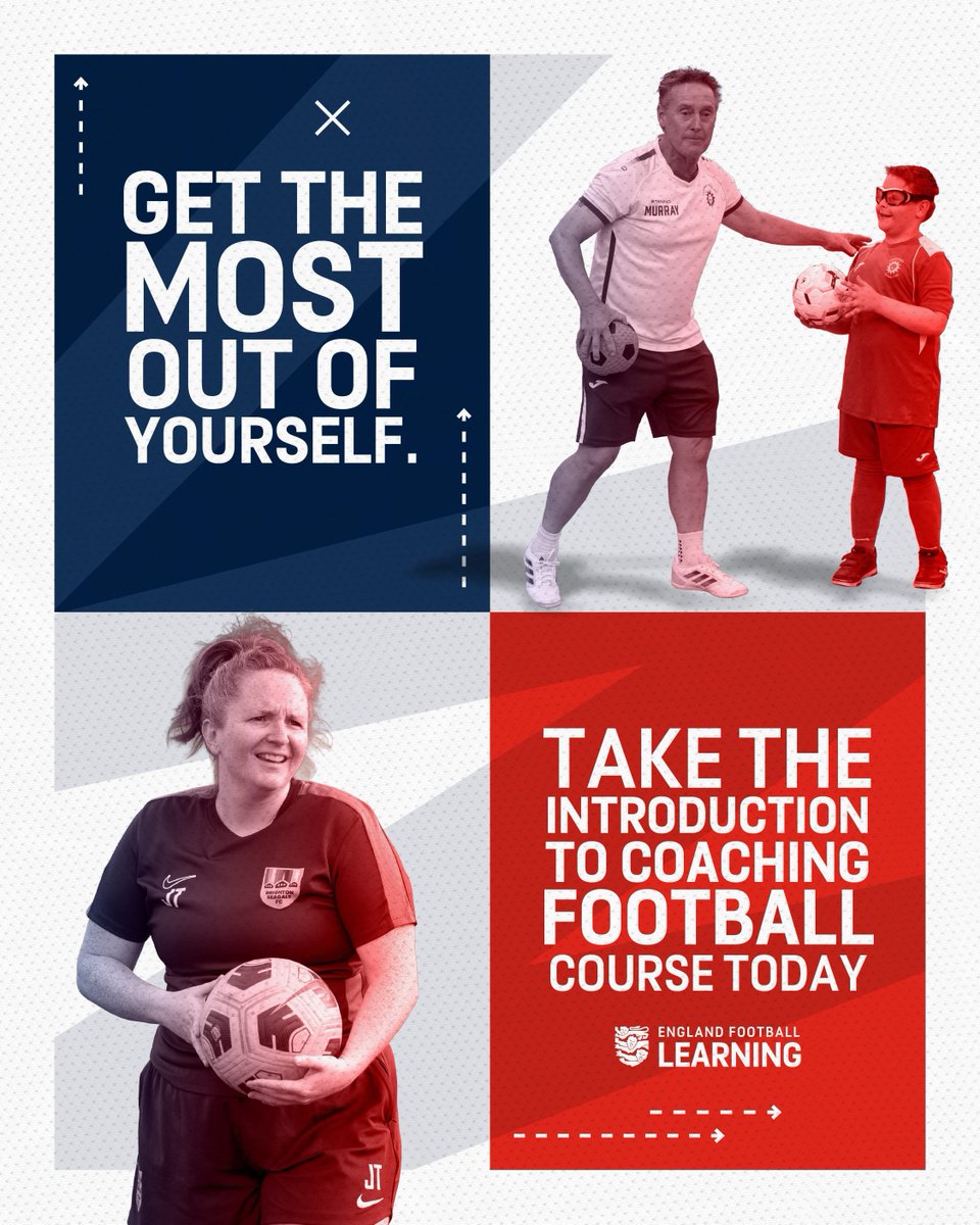 CumberlandFA's tweet photo. Introduction to Coaching Football courses are available to book in August and September! 📆 

Whether you're currently coaching or want to get involved, this course will help you create safe, fun and inclusive football for all ages ⚽️ 

Learn more ⬇️ 

https://t.co/srTcvF5QjD https://t.co/7JTZCQmOWx