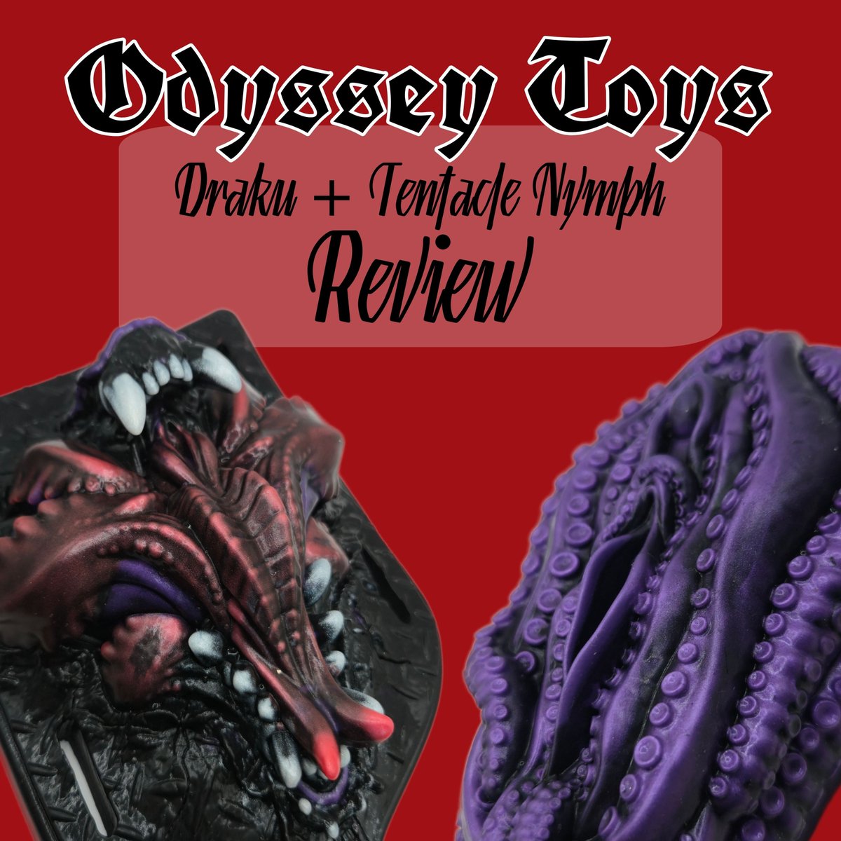 spikyreviews's tweet photo. Read my full review on the Draku and Tentacle Nymph grind pads from @Odyssey_Toys ! I talk about how they look, feel, and function (spoiler: they're great).
👇 READ HERE 👇
🔗 https://t.co/mjRr8xEEhr
#dongs #fantasytoy #grindpads #sextoy #silicone #spicysilicone #kink https://t.co/drdeREnwJN