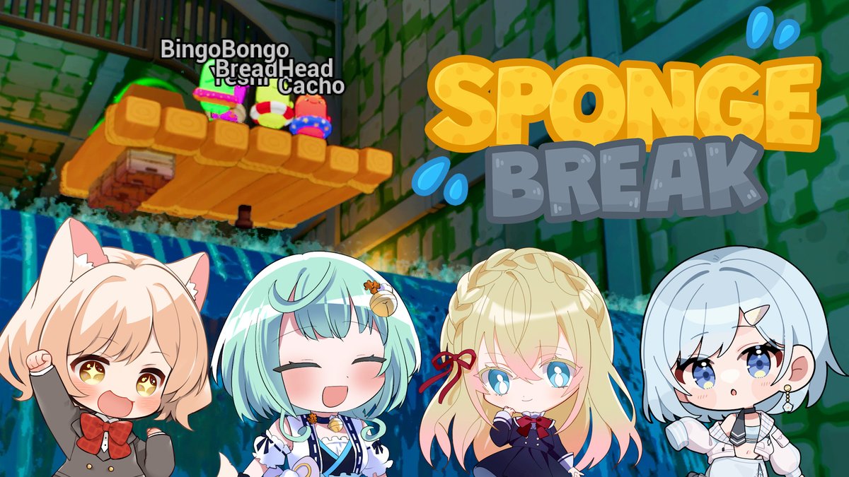 shishumomomo's tweet photo. 今日9:00pm-JST から!
🛶 ̖́- #SpongeBreak プレイテスト
4人で協力してイカダ下り🌟
朝海てん ちゃん #tenten_asami
犬童とわ ちゃん #towa_inndo
舞星みりん ちゃん #mirinchangod
▷ https://t.co/xTnTGWwrCi https://t.co/Syu9E2nV7Q