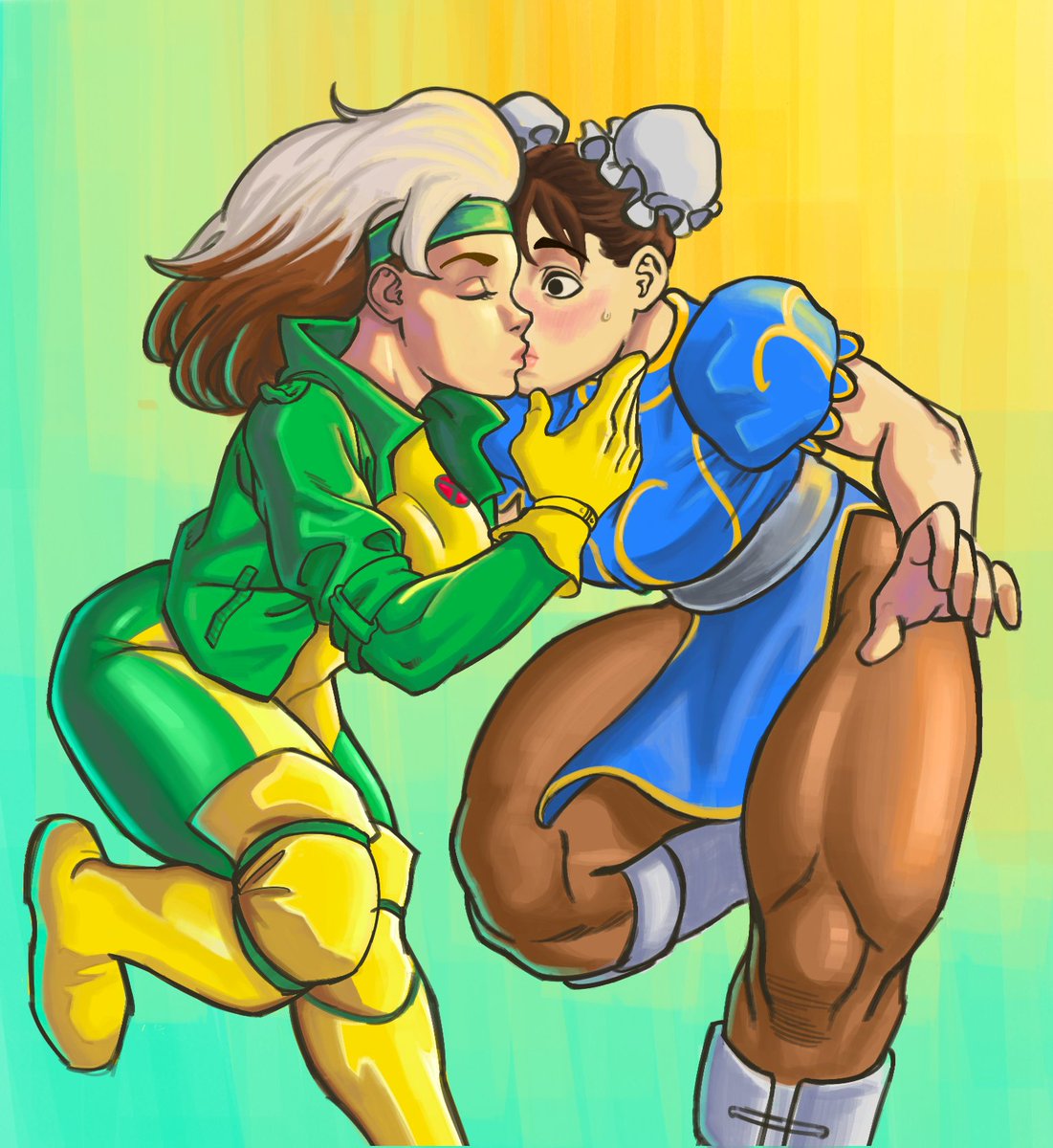 SOULSUCKINSUGAH's tweet photo. Well come 'ere then and gimme some more sugah, sugah!

You know I missed you somethin' fierce, Chun! https://t.co/A2DBIiIdnj