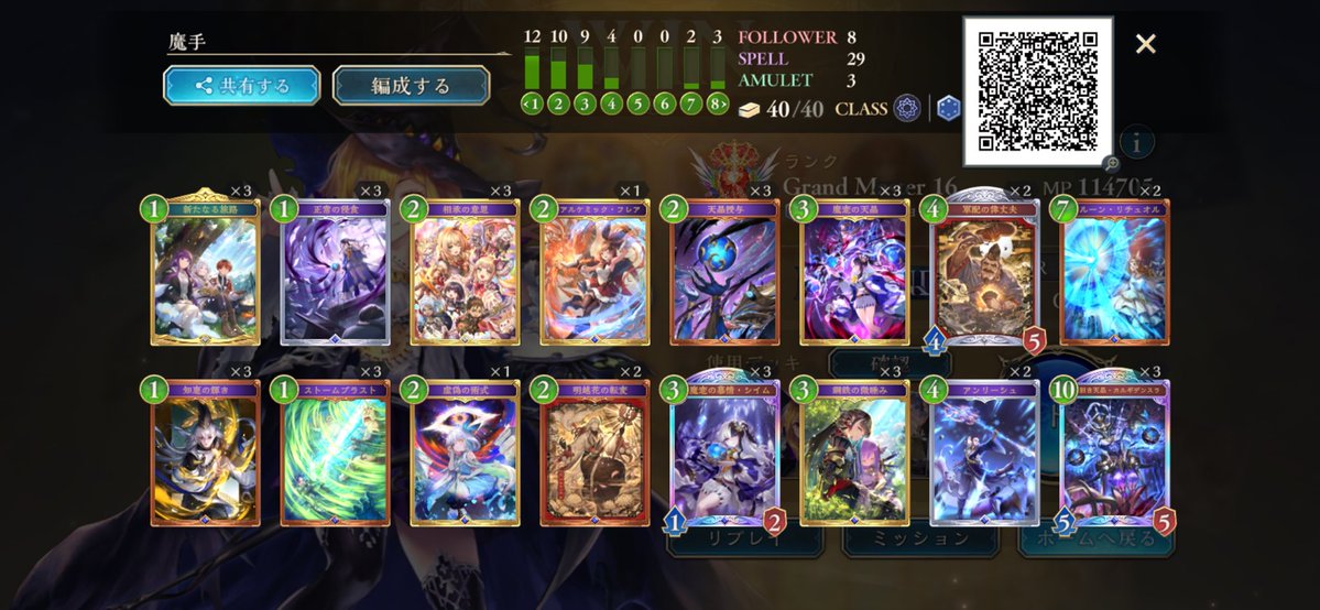 Ryuhinoe721's tweet photo. 魔手ウィッチでbeyond！！
偉丈夫つよすぎる！
最終ボーダー高そうだけど頑張るぞ〜 https://t.co/i0BE8u2PHg