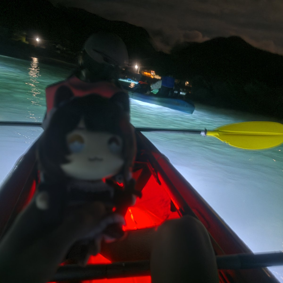 TAIGA_GTCC's tweet photo. ナイトカヤック！ https://t.co/blrrQ4xLQD
