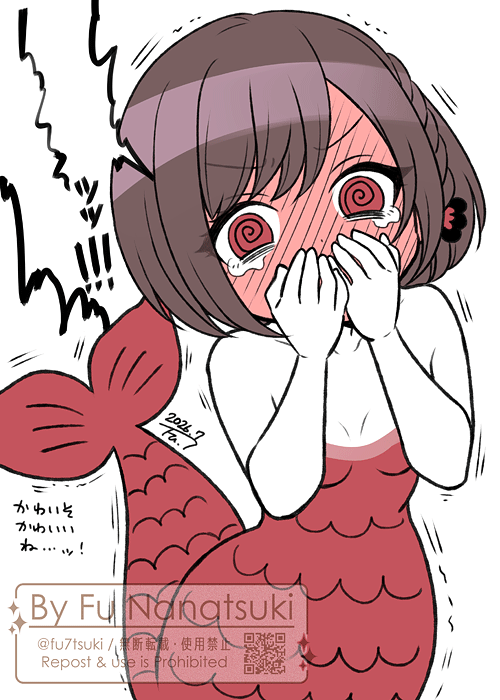 fu7tsuki's tweet photo. しょーがねーだろ描きたくなっちゃったんだから（※中の人ネタ） https://t.co/9o1WCTEsik
