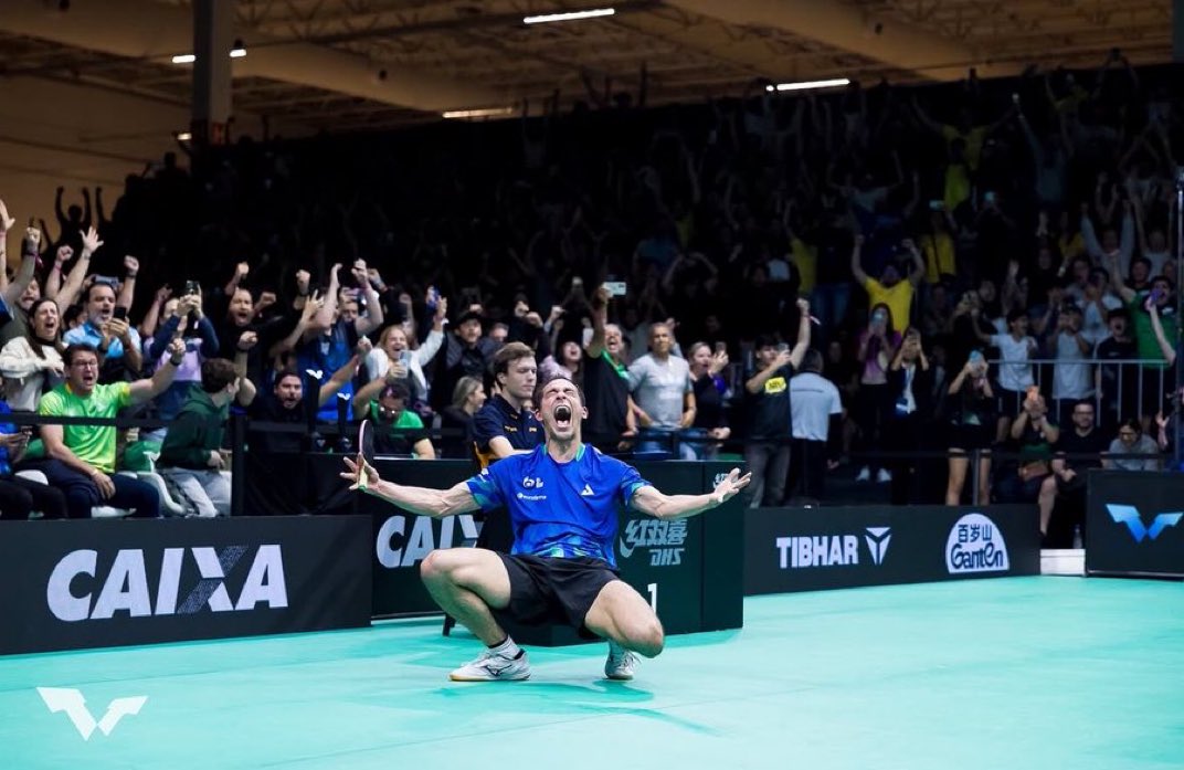 sisiesportes's tweet photo. Hugo Calderano campeão passando na sua TL https://t.co/2jecGImglP