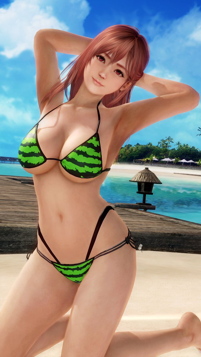 Moo_Moo_Bikini's tweet photo. スイカの日なんだよ！ https://t.co/q0sXIKREcw