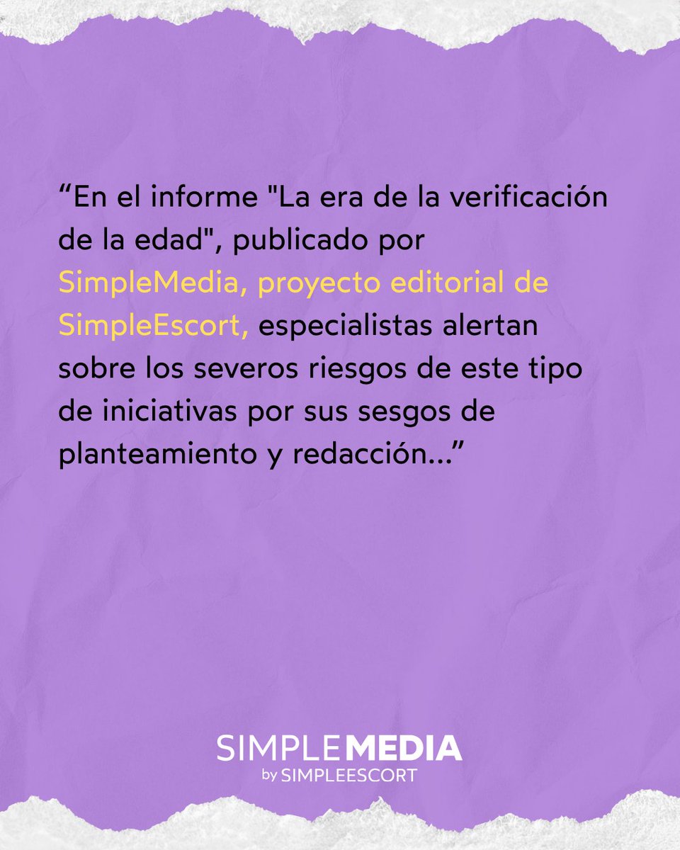SimpleMedia_SE's tweet photo. ¿Proteger a los menores en internet puede convertirse en vigilancia masiva? FrojiMX citó nuestro informe "La era de la verificación de la edad" para advertir que sí. 🔴

Proteger sin privacidad no es proteger. Es controlar.

#derechosdigitales #verificaciondeedad https://t.co/qJOPTrKvzs
