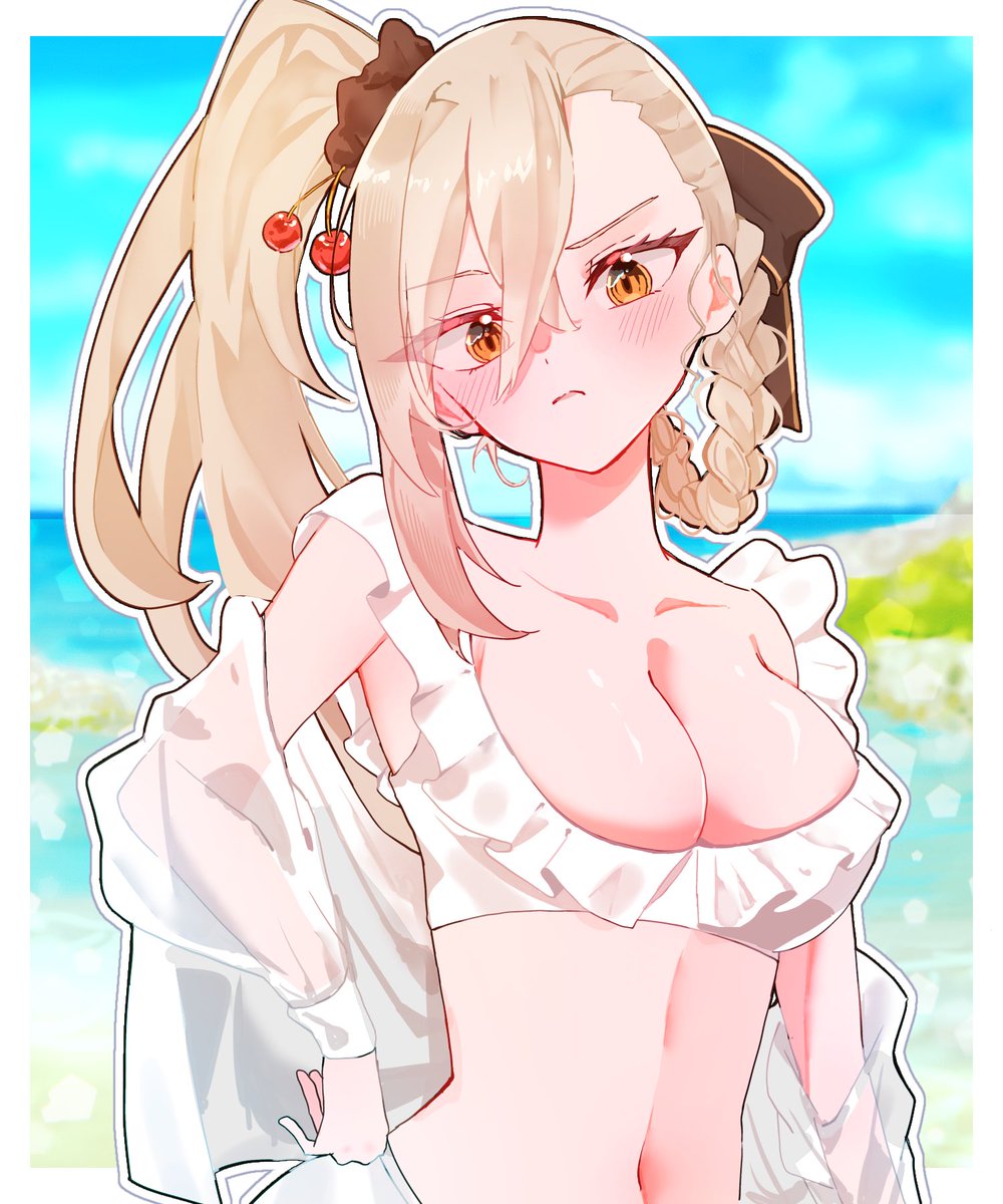 t_maguo's tweet photo. オルガマリー所長にも水着着てほしいので🫵✨ https://t.co/vFw0QR70N6