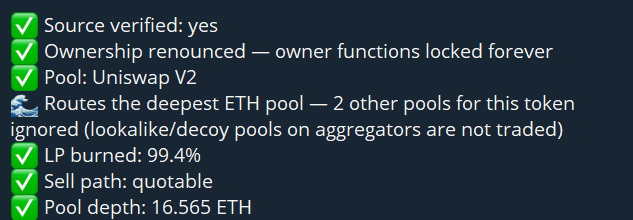 ChirpTradeApp's tweet photo. Introducing liquidity pool depth scan, routes via the best pool. Next step is automated routing for efficient agg swap decisions. https://t.co/jHsOWYz1NR