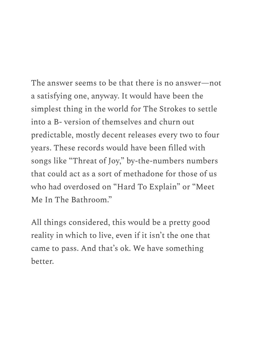 ian__grant's tweet photo. I have written the only correct review of “Reality Awaits,” the brilliant new record from The Strokes 

https://t.co/FVkgkt7tRt https://t.co/t1tDQBh2x4
