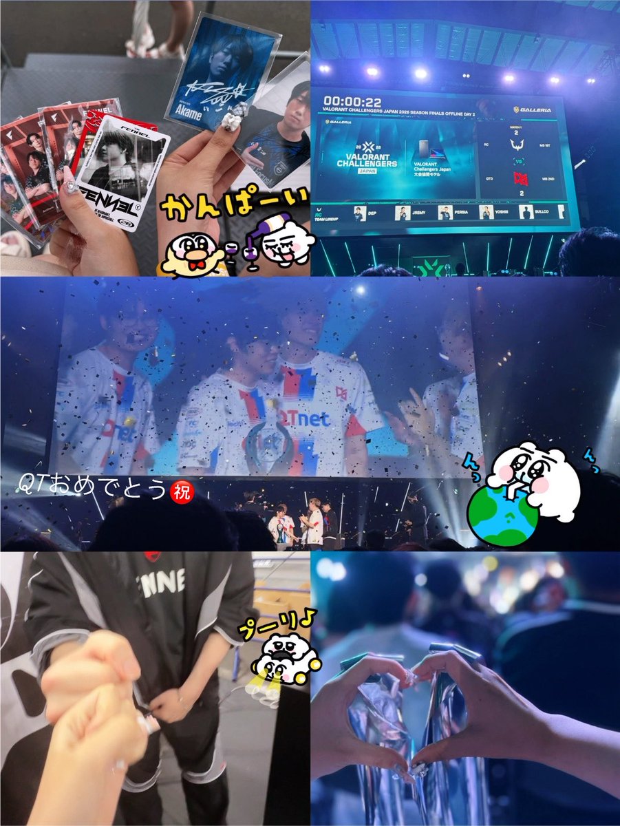 _s2llOl's tweet photo. VALORANT Challengers Japan 2026 Season Finals 💙❤️ #VCJ 
情緒の波がとんでもなかった💧
本当に色々とありがとうございましたт · т
久々ばろおもろすぎたまた来年👋🏻 https://t.co/fEP6b3Umhf