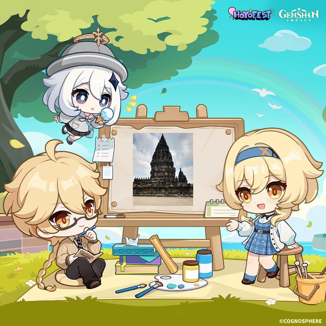 RAxdhan's tweet photo. @GenshinImpactID pake foto waktu ke prambanan #HoYoFEST2026 https://t.co/3RbUOomKMk
