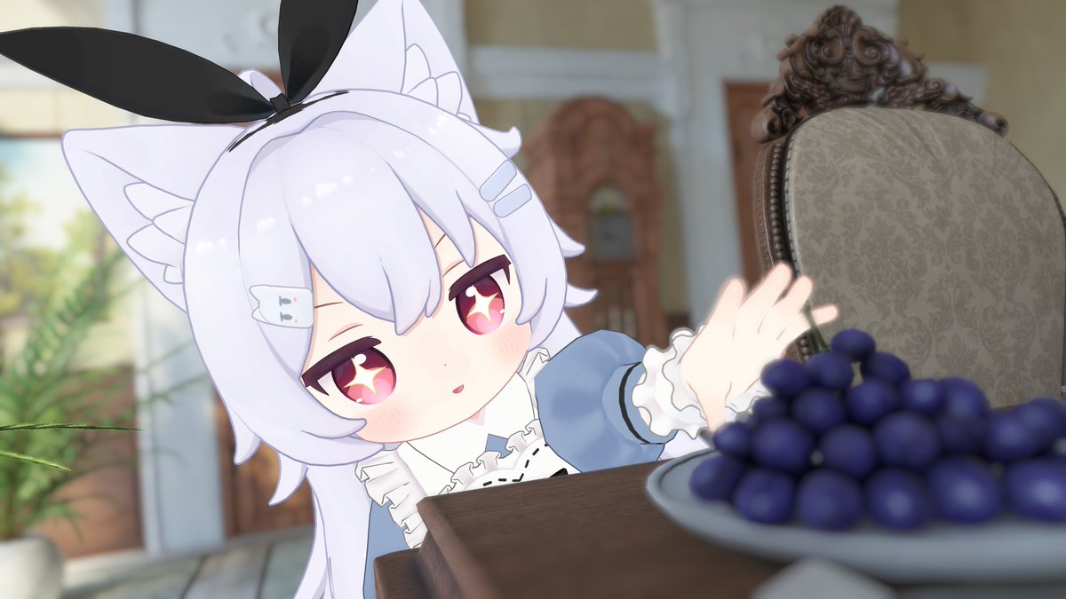 kitsunedayon's tweet photo. いたずらっ子！

#さなしろ3D https://t.co/3vHkP2Y0vM