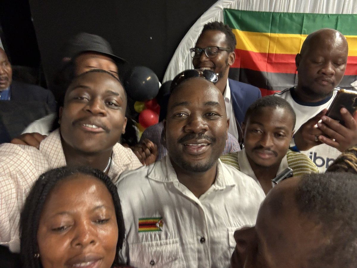 SonPriddy's tweet photo. Thank you, President Nelson Chamisa, for taking the time to meet and listen to Zimbabweans in the diaspora. Leadership begins with listening, and your willingness to hear our concerns, hopes, and expectations reminds us that every voice matters.

The diaspora remains deeply invested in Zimbabwe’s future. We hope for a nation founded on justice, opportunity, accountability, and prosperity for all. 🇿🇼